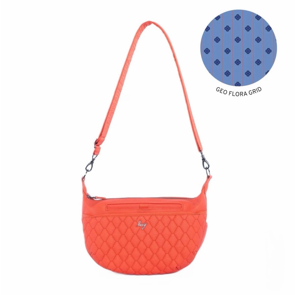 Lug Bolero Matte Luxe VL Crossbody - Papaya